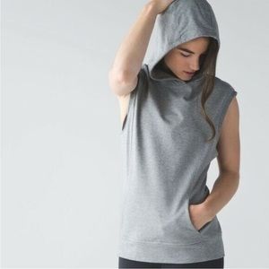 Lululemon Blissed Out Sleeveless Hoodie